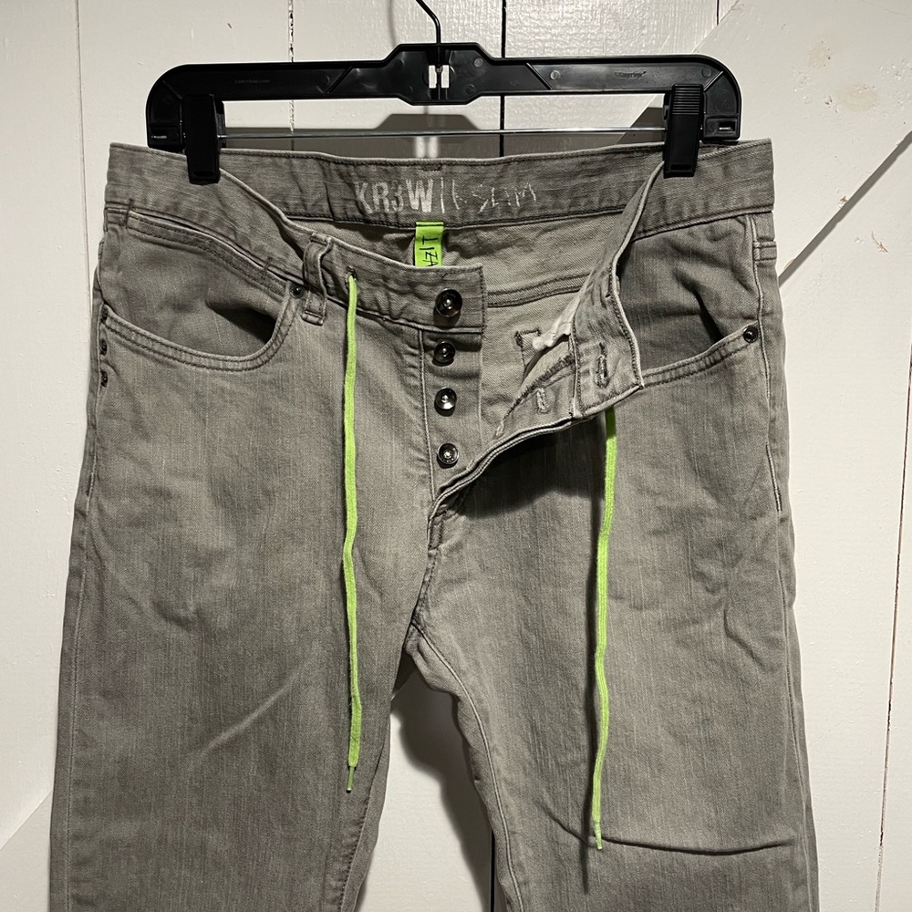KREWE Gray Slim Jeans with Slim Fit - Picture 3 of 9